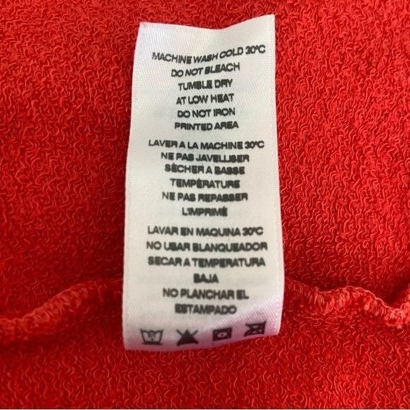 Sundry Red Love Hoodie - Picture 10 of 11